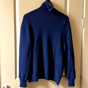 Destination - Turtle neck sweater - Large - Navy Blue